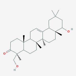 molecular formula C30H48O3 B12426379 (4beta,22beta)-22,23-Dihydroxyolean-12-en-3-one 