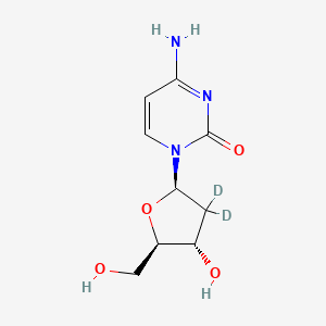 molecular formula C9H13N3O4 B12426404 2'-Deoxy Cytidine-2',2'-d2 