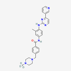 molecular formula C29H31N7O B12426433 Imatinib Para-diaminomethylbenzene Impurity-d3 