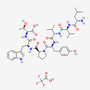 molecular formula C47H65F3N8O12 B12426442 Spinorphin TFA Salt 