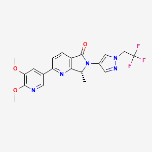 molecular formula C20H18F3N5O3 B12426447 PI3Kgamma inhibitor 2 