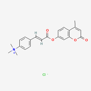 molecular formula C22H22ClNO4 B1242646 Mutmac CAS No. 41236-02-6