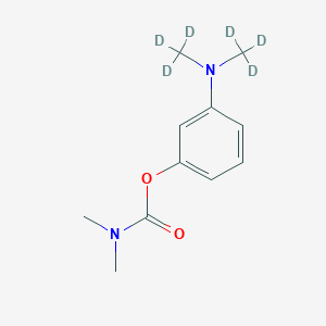 molecular formula C11H16N2O2 B12426464 Nor neostigmine-d6 