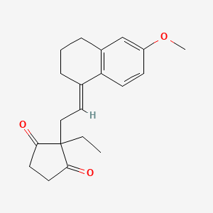 molecular formula C20H24O3 B1242650 13-Emsgtd CAS No. 62298-52-6