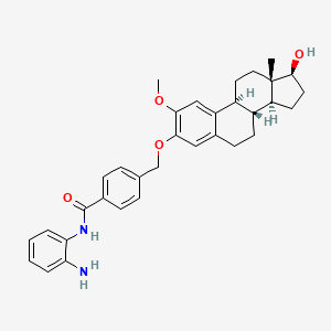 molecular formula C33H38N2O4 B12426511 Hdac-IN-9 