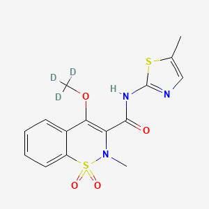 molecular formula C15H15N3O4S2 B12426756 O-Methyl Meloxicam-d3 