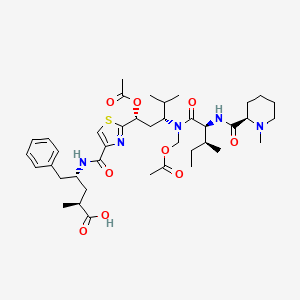 molecular formula C40H59N5O9S B12426793 Tubulysin H 