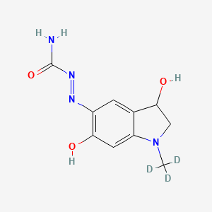 molecular formula C10H12N4O3 B12426834 Carbazochrome-d3 