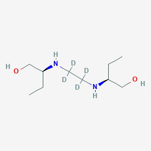 molecular formula C10H24N2O2 B12426841 Ethambutol-d4 Dihydrochloride 