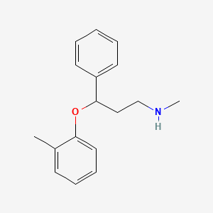 molecular formula C17H21NO B1242691 托莫西汀 CAS No. 63940-51-2