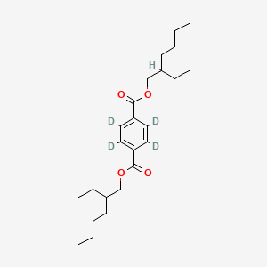 molecular formula C24H38O4 B12426918 Dioctyl Terepthalate-d4 