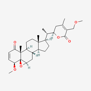 molecular formula C30H42O6 B12426947 4,27-Dimethyl withaferin A 