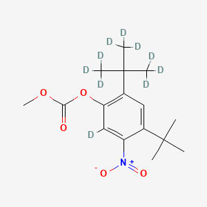 2,4-Di-tert-butyl-5-nitrophenyl methyl carbonate-d10