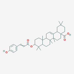 10-[3-(4-Hydroxyphenyl)prop-2-enoyloxy]-2,2,6a,6b,9,9,12a-heptamethyl-1,3,4,5,6,6a,7,8,8a,10,11,12,13,14b-tetradecahydropicene-4a-carboxylic acid