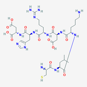 molecular formula C35H59N13O12S B12427049 IFN-|A Receptor Recognition Peptide 1 