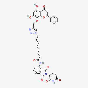 molecular formula C39H36N6O10 B12427090 PROTAC CDK9 degrader-2 