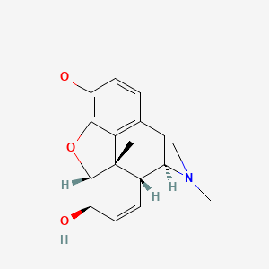 molecular formula C18H21NO3 B1242718 异可待因 CAS No. 509-64-8