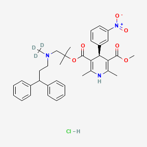 (S)-Lercanidipine-d3 Hydrochloride