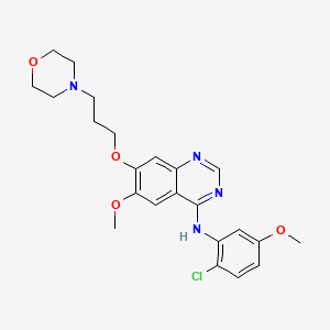 molecular formula C23H27ClN4O4 B1242719 Src Inhibitor-5 