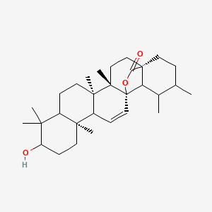 molecular formula C30H46O3 B12427225 Ehretiolide 