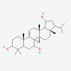 molecular formula C30H50O3 B12427317 (+)-Rubiarbonol B; Rubianol h 