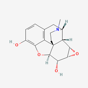 molecular formula C17H19NO4 B1242736 Morphine-7,8-oxide CAS No. 77632-94-1