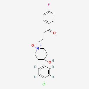 molecular formula C21H23ClFNO3 B12427389 Haloperidol-d4 N-Oxide 