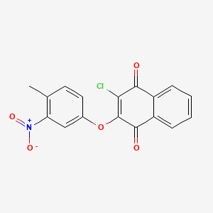 molecular formula C17H10ClNO5 B12427390 Anti-Trypanosoma cruzi agent-2 