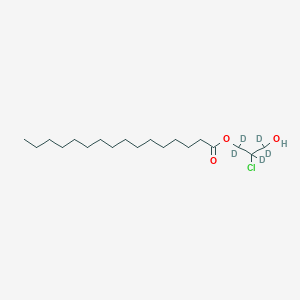 molecular formula C19H37ClO3 B12427409 (Rac)-1-Palmitoyl-2-chloropropanediol-d5 