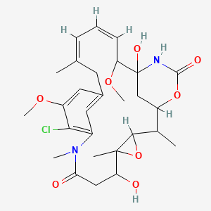 molecular formula C28H37ClN2O8 B1242741 Ansamitocin P-0 