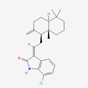 molecular formula C24H30ClNO B12427496 Chikv-IN-3 