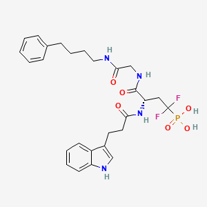 molecular formula C27H33F2N4O6P B12427501 Brca1-IN-1 