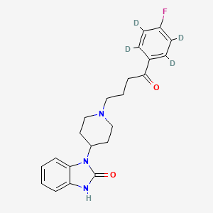 molecular formula C22H24FN3O2 B12427634 Benperidol-d4 