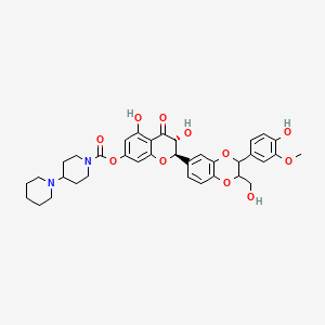 molecular formula C36H40N2O11 B12427704 Antitumor agent-46 