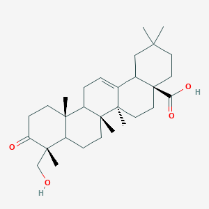 Olean-12-en-28-oic acid, 23-hydroxy-3-oxo-(8CI); (4alpha)-23-Hydroxy-3-oxoolean-12-en-28-oic acid