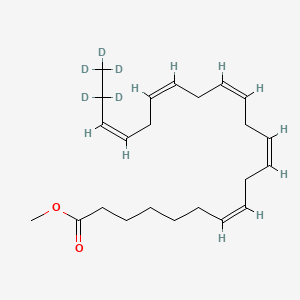 molecular formula C23H36O2 B12427777 Methyl all-cis-7,10,13,16,19-docosapentaenoate-d5 