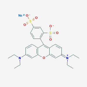 molecular formula C27H29N2NaO7S2 B12427793 Sulforhodamine B (sodium salt) 