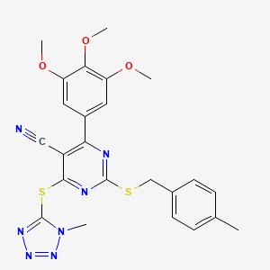 molecular formula C24H23N7O3S2 B12427818 Dcn1-ubc12-IN-1 