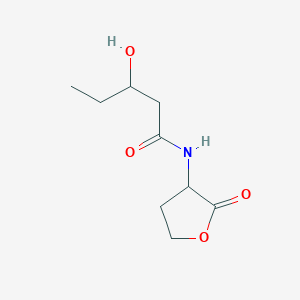 3-Hydroxy-pentanoyl-DL-homoserine lactone