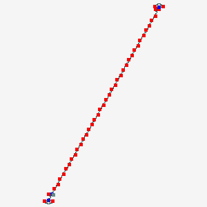 molecular formula C86H159N3O43 B12427829 Mal-PEG36-NHS ester 