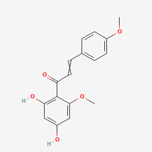 (2E)-1-(2,4-Dihydroxy-6-methoxyphenyl)-3-(4-methoxyphenyl)prop-2-EN-1-one