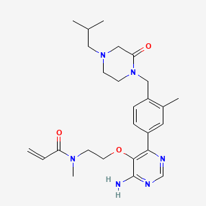 molecular formula C26H36N6O3 B12427851 Btk-IN-8 