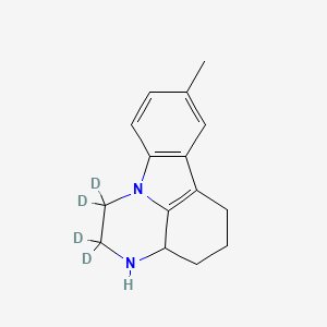 molecular formula C15H18N2 B12427854 Pirlindole d4 