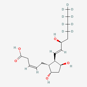 molecular formula C18H30O5 B12427894 2,3-Dinor-11beta-prostaglandin F2alpha-d9 