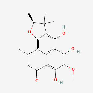 molecular formula C20H20O6 B1242794 Erabulenol A 