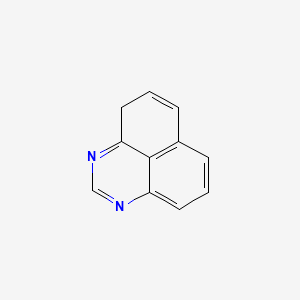 molecular formula C11H8N2 B1242798 4H- перимидин 