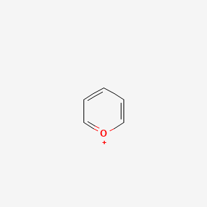 molecular formula C5H5O+ B1242799 吡啶 CAS No. 289-67-8