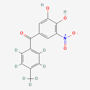 molecular formula C14H11NO5 B12428002 Tolcapone D7 