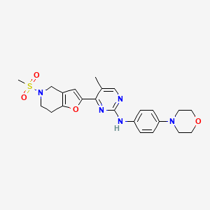 molecular formula C23H27N5O4S B12428005 Jak2-IN-4 