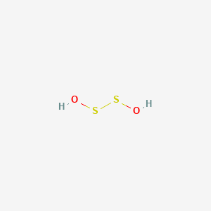 molecular formula H2O2S2 B1242801 Disulfanediol 